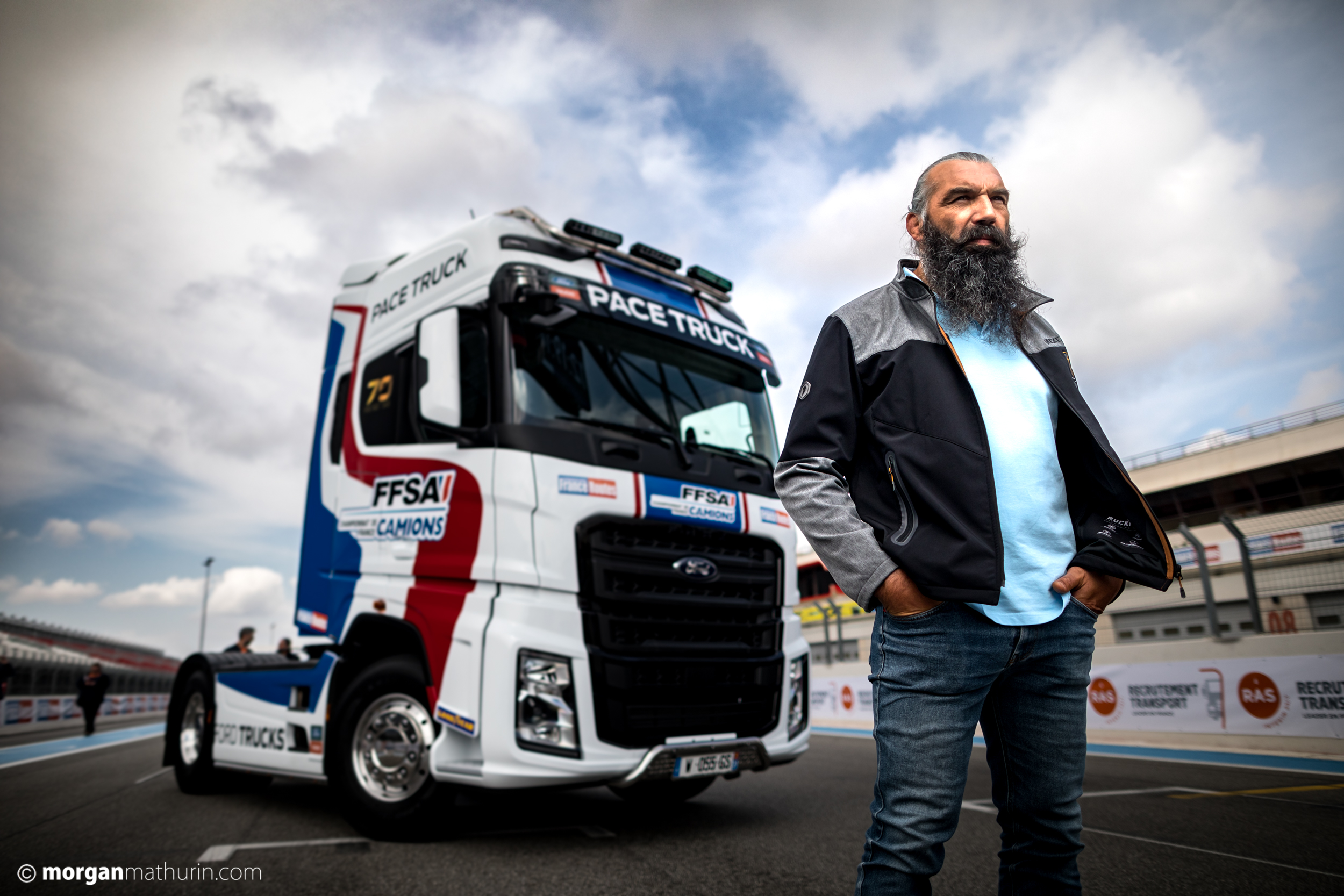 GP CAMIONS 2022 - Photo Morgan Mathurin-26251 Découvrez Sébastien Chabal le nouveau ambassadeur de Ford Trucks